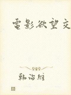 电影欲望交叉点