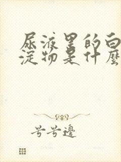 尿液里的白色沉淀物是什么