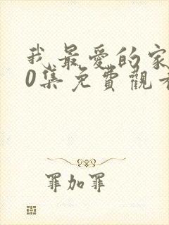 我最爱的家人40集免费观看电视剧