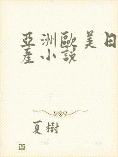 亚洲欧美日韩国产小说