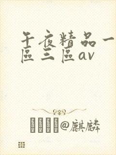 午夜精品一区二区三区av