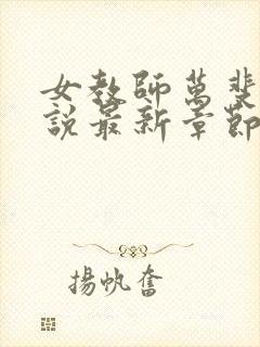 女教师万斐篇小说最新章节封面