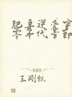 肥妻逆袭穿越八零年代章节