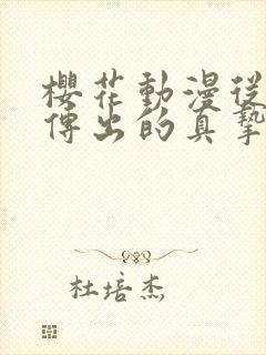 樱花动漫从指尖传出的真挚热情