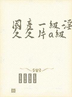 国产一级淫片久久久片a级