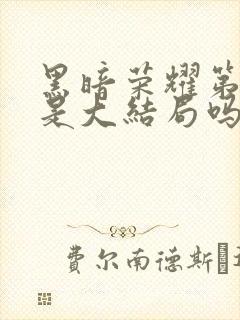 黑暗荣耀第二季是大结局吗封面