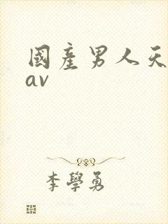 国产男人天堂网av