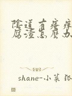 阴道有瘙痒有豆腐渣怎么办