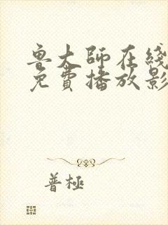 鲁大师在线观看免费播放影视大全