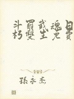 斗罗武魂日月不朽双生免费阅读小说