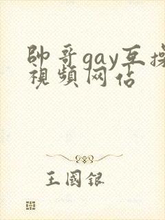 帅哥gay互操视频网站封面