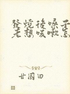 发烧后嗓子痒痒老想咳嗽怎么办