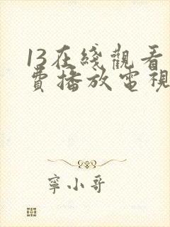 13在线观看免费播放电视剧大全