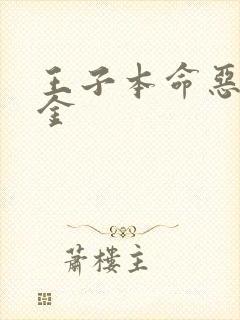 王子本命恶役千金封面