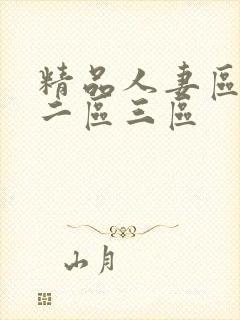 精品人妻区一区二区三区