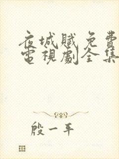 夜城赋免费观看电视剧全集