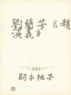 刘兰芳《赵匡胤演义》