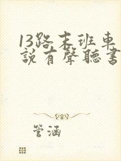 13路末班车小说有声听书