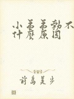 小弟弟勃不起是什么原因