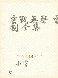 密战无声 电视剧 全集