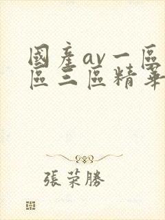 国产av一区二区三区精华液