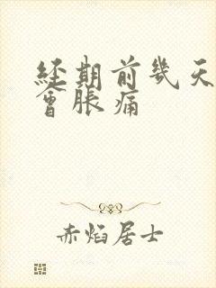 经期前几天乳房会胀痛