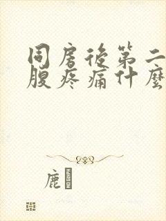 同房后第二天小腹疼痛什么原因