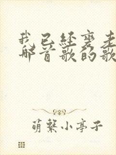 我已经变老了是哪首歌的歌词