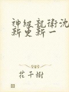 神级龙卫沈浪最新更新一