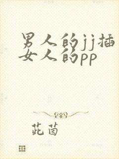 男人的jj插入女人的pp