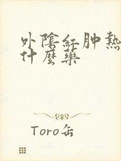 外阴红肿热痛吃什么药