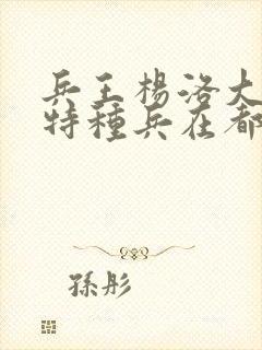 兵王杨洛大结局特种兵在都市