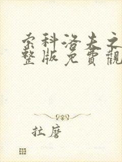 索科洛夫之战完整版免费观看封面