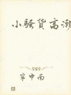 小骚货高潮小说