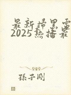 最新扫黑电视剧2025热播最火剧免费观看