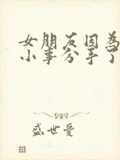 女朋友因为一些小事分手了怎么挽回