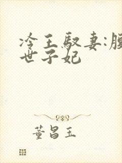 冷王驭妻:腹黑世子妃