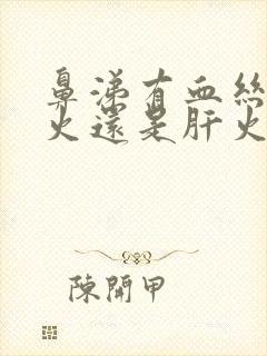 鼻涕有血丝是肺火还是肝火封面