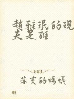 赵雅珉的现任丈夫是谁