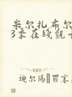 米尔扎布尔 第3季在线观看全集免费播放