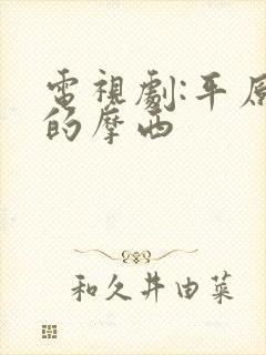 电视剧:平原上的摩西