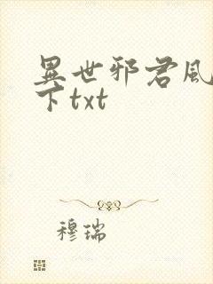 异世邪君风凌天下txt