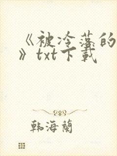 《被冷落的婚姻》txt下载