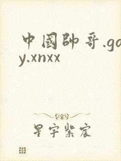 中国帅哥.gay.xnxx