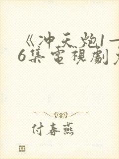 《冲天炮1—36集电视剧免费观看》全