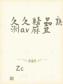 久久精品熟女亚洲av麻豆