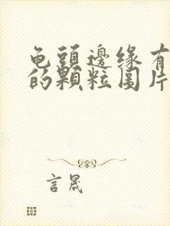 龟头边缘有白色的颗粒图片