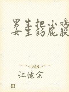 男生把小鸡插到女生的屁股里封面