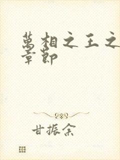 万相之王之最新章节