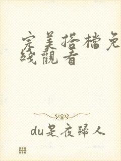 完美搭档免费在线观看